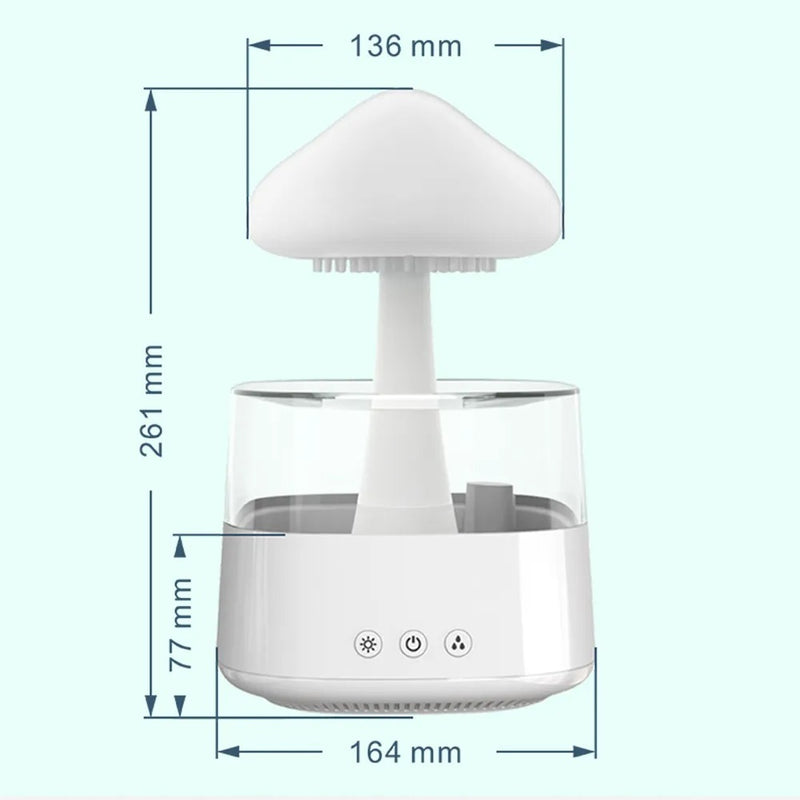 Get More Restful Sleep With Calm Cloud™ - Rain Night Light