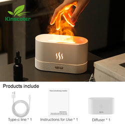 FireMist ™ - LED Flame Diffuser